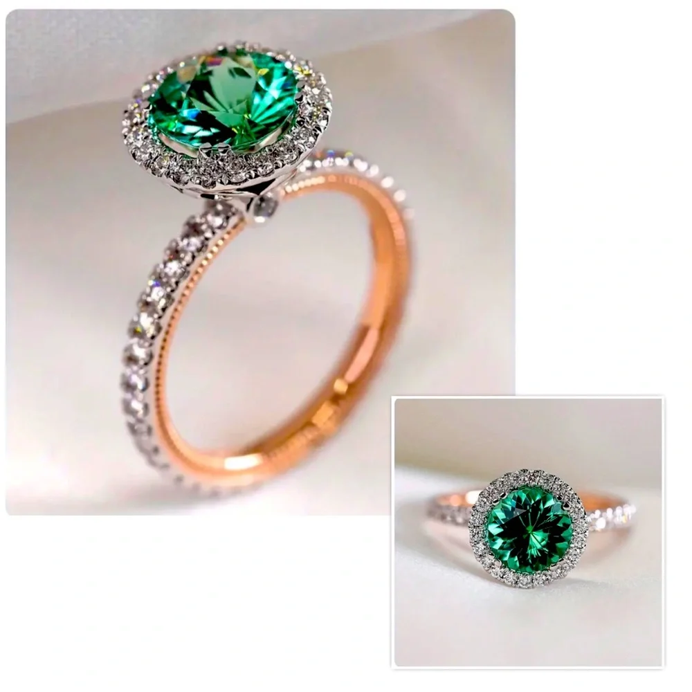925 SILVER PLATED RING - Picture 1 of 6